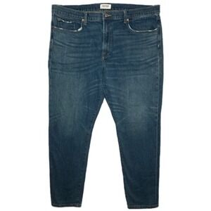 Buck Mason Jeans Mens XL 38x33 Standard Fit Blue Denim Straight Leg Casual